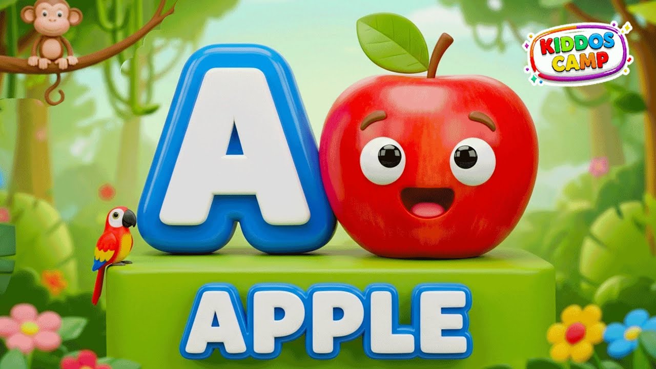 Alphabets Song for 2 Years Old | A to Z Phonics Sounds | ABC Phonics ...