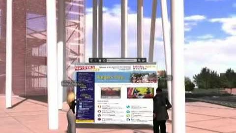 Rutgers Business School Livingston Professional Campus in Second Life