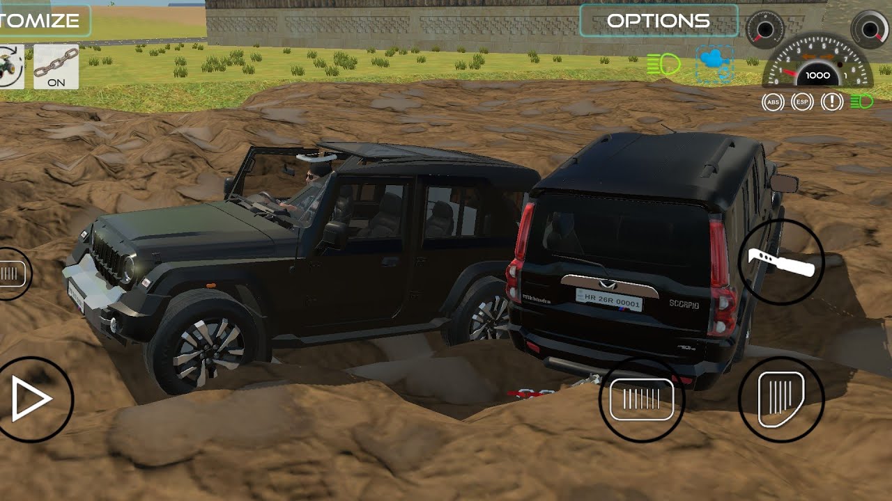 Thar and Scorpio |#automobile #indianbikesdriving3dnewtodayupdate #cars #sportscar #games #cartoon