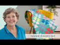 How to make a dogwood blossoms quilt  free project tutorial