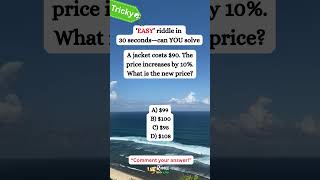 Can you Solve this riddle! Only geniuses get this right! #shorts #math #riddlemathworld