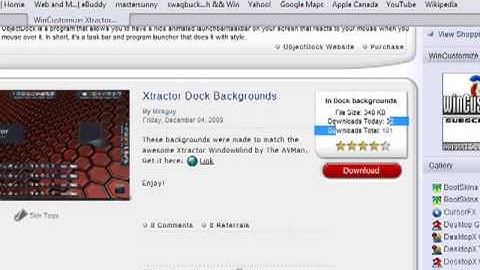 How to Change Your ObjectDock Background