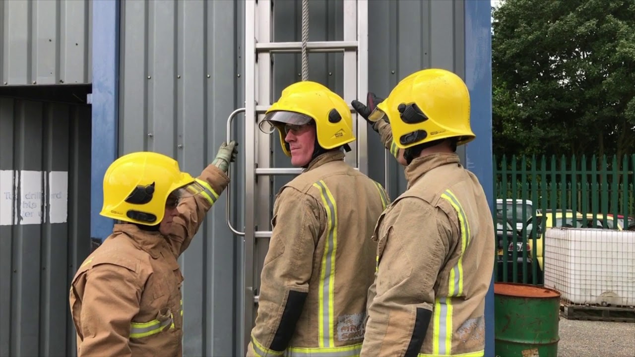 Firefighter Selection Test Ladder Tests YouTube