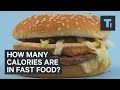 How many calories are in fast food?