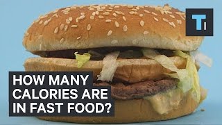 How many calories are in fast food?