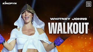 Whitney Johns Full Walkout | Kingpyn Semi Finals