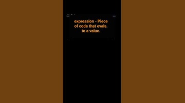 What Is An Expression In Python