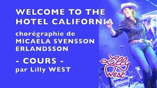 [COURS] WELCOME TO THE HOTEL CALIFORNIA de Micaela SVENSSON ERLANDSSON, enseignée par Lilly WEST