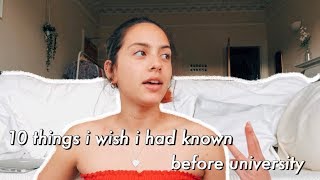 10 things i wish i had known before university / first year regrets & advice :)))
