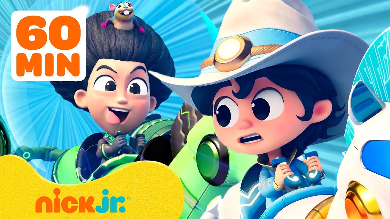 Kid Cowboy's Best Moments with Sinchy & Manny Malo! 😈 w/ Luna | 60 Minutes | Nick Jr.