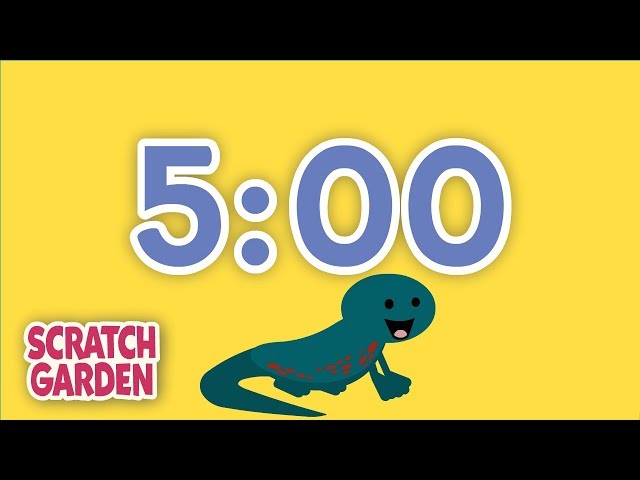 The Five-Minute Break Song | 5 Minute Timer | Scratch Garden class=