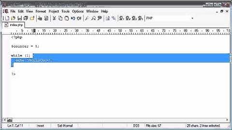 Beginner PHP Tutorial   25   while Loop   YouTube