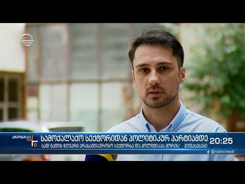 სამოქალაქო სექტორიდან პოლიტიკურ პარტიამდე