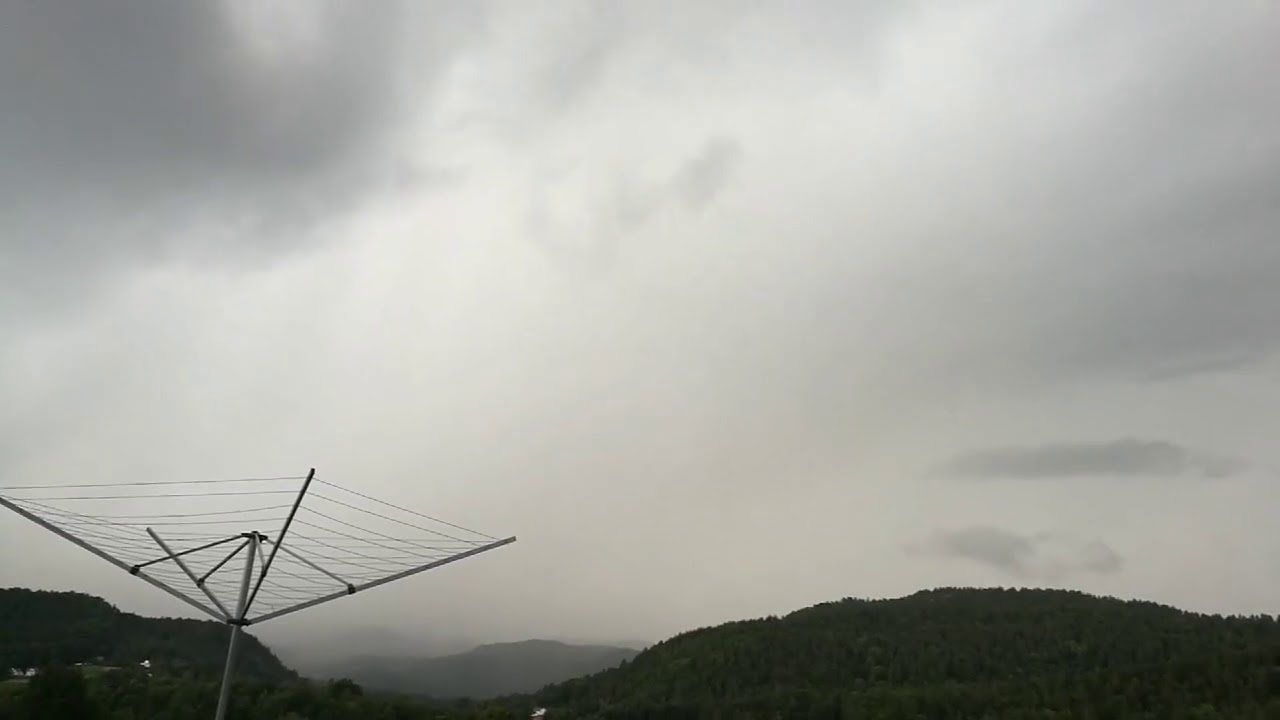 Lightning Strikes Way Too Close to Norwegian Man Watching Storm From His Deck