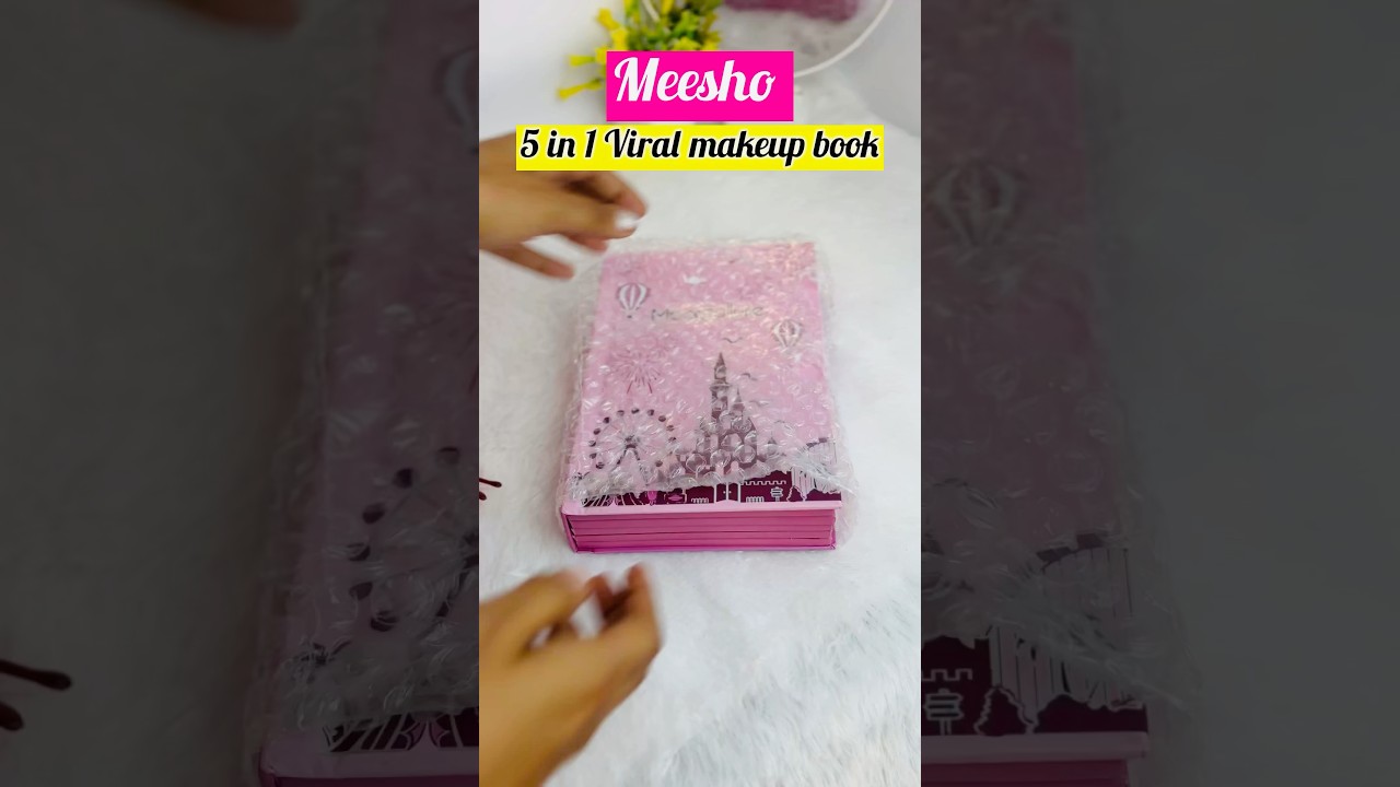 Meesho 5 in 1 viral makeup book 