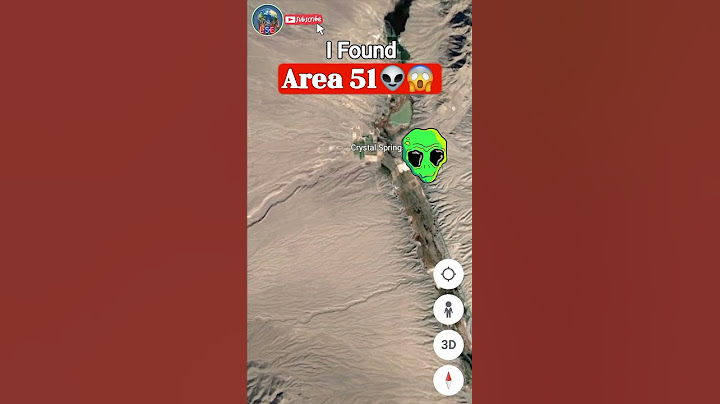 I Found Area 51 On Google Earth😱 #shorts #alien
