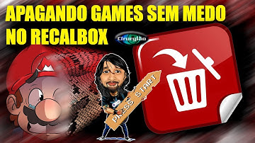 APAGANDO GAMES SEM MEDO NO RECALBOX - Raspberry PI 3 - Arcade Hércules Games - Cirurgião Vídeos