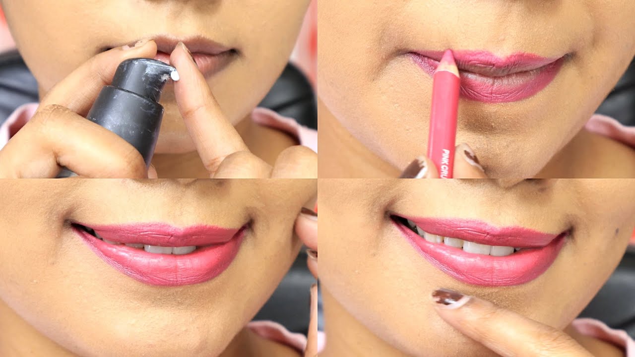 How to apply perfect lipstick on dry lips easy trick for apply