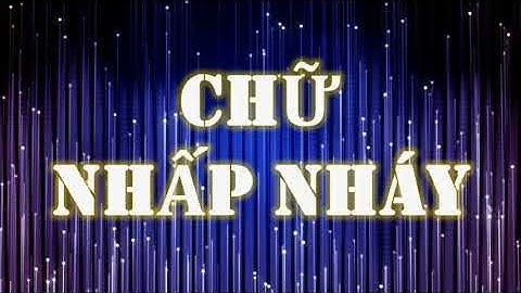 Hà Dương PowerPoint | Hướng dẫn làm chữ nhấp nháy trên PowerPoint