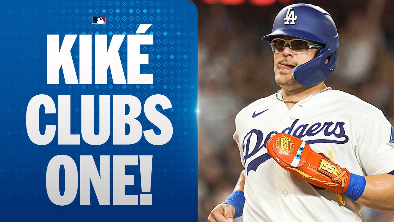 ONE SWING: 3rd Dodgers homer of the night and Kiké Hernández's 3rd homer of 2026! | MLB Highlights