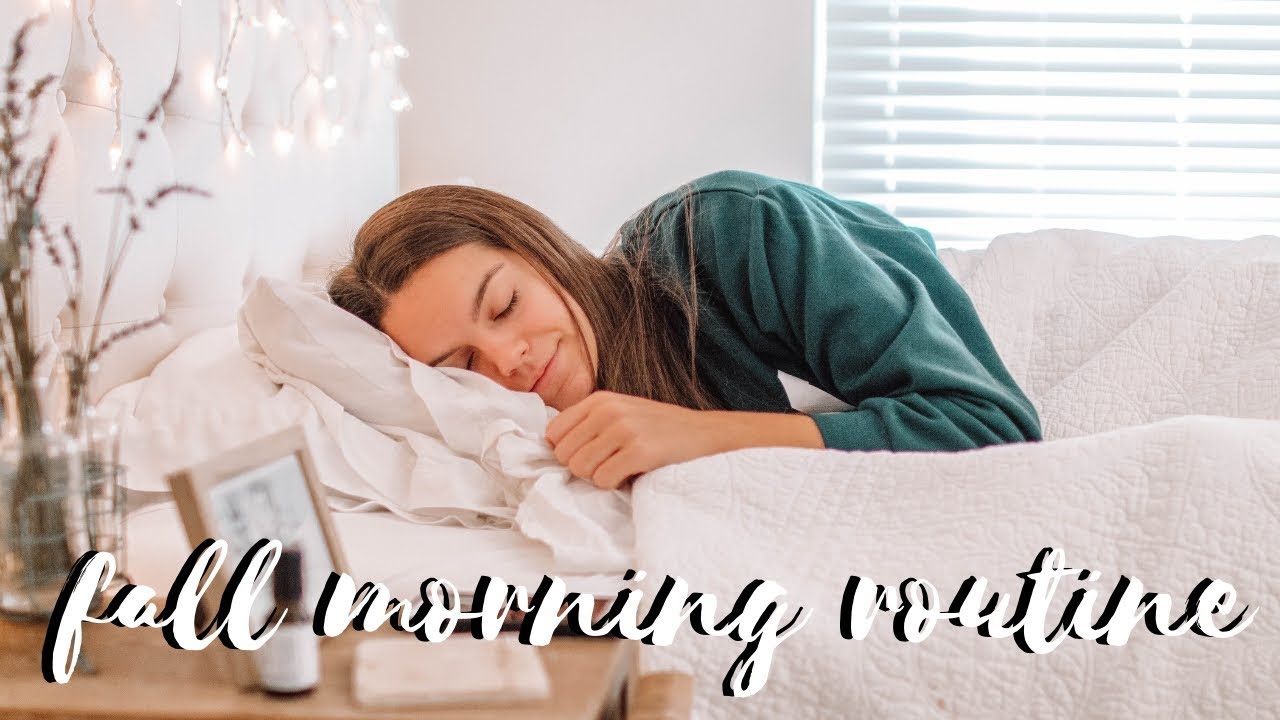 fall morning routine | 2018