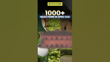 1000+ Selections in APSC CCE | SPM IAS Academy #apsc