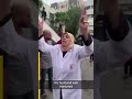 Gazan nurse distraught as she finds her husband among deceased