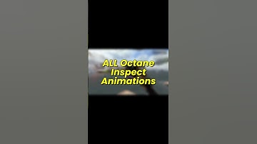 ALL Octane Heirloom Inspect Animations In #apexlegends
