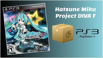 Hatsune Miku Project DIVA F PKG PS3