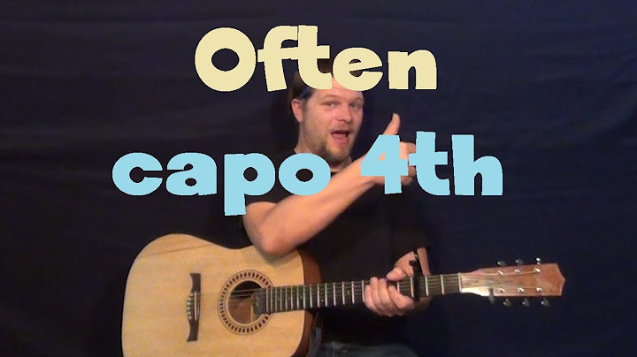 Often Guitar version - Guitar performance video thumbnail