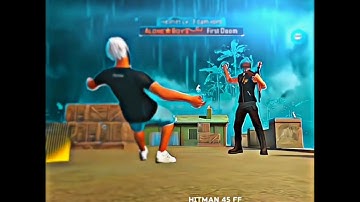 💦 Tip Tip Barsa Pani x Free Fire | HITMAN 45 FF Montage | Shorts 🔥
