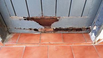 Como recuperar portão enferrujado?