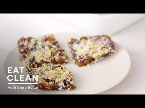 No-Bake Coconut Date Bars - Eat Clean with Shira Bocar
