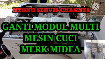 ganti Modul multi Mesin cuci front loading merk midea