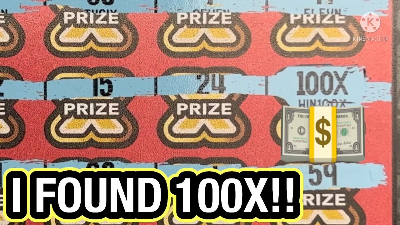 I FOUND 100X!! CA Scratchers YouTube