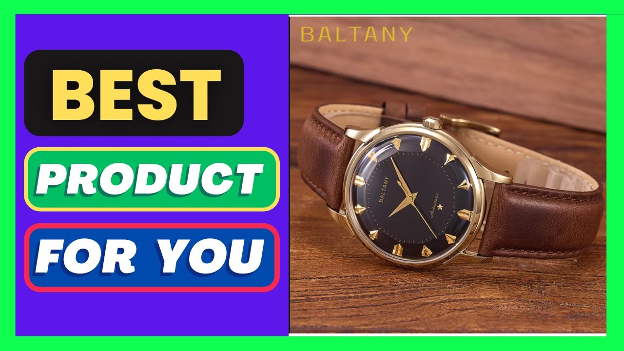 Baltany Dress Watches Man S4090 Dome Sapphire Crystal 9039 Automation