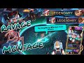 When Top Global Ruby plays Ravage Mode | Unli Ravage Ruby by ikanji | Mobile Legend