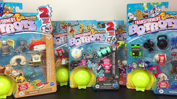 Transformers BotBots Series 5 Packs & Gold Rush Games Unboxing & Review
