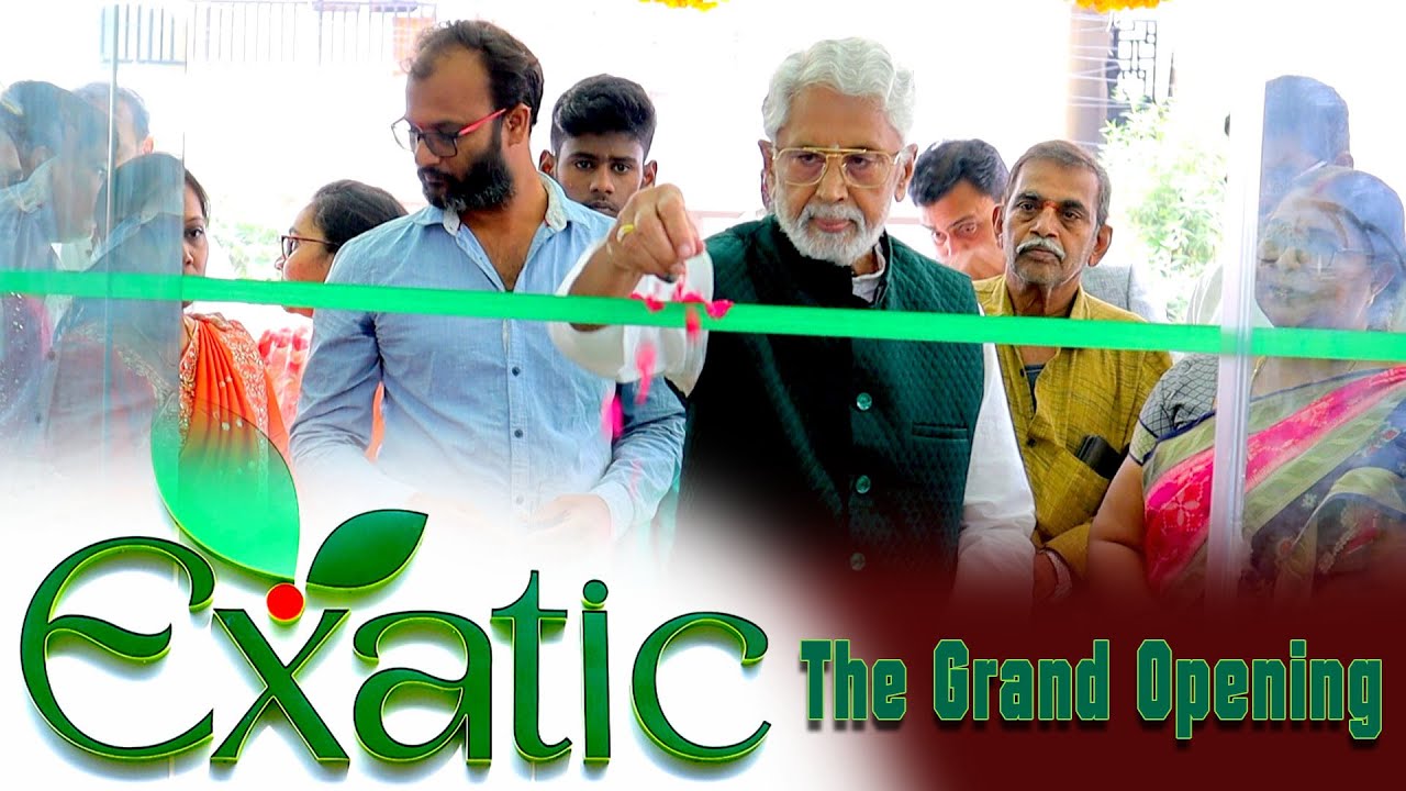 Exactic Fruits and Veggies Grand Opening By Murali Mohan | Telugu 7 ...