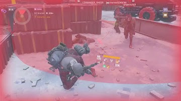 The DIVISION - DARK ZONE - ONE AGENT vs 4MAN GRIEF SQUAD