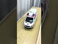 救急車(ミニカー)が緊急走行!サイレンを鳴らして出動します!#shorts