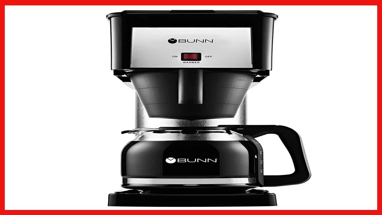BUNN BX Speed Brew Classic 10Cup Coffee Brewer, Black YouTube