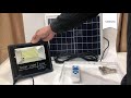 Đèn Năng Lượng Mặt Trời LINECAM 40W Thông Minh Điều Khiển Bật Tắt Hẹn Giờ Bảo Hành 3 Năm