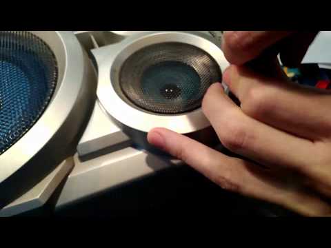 Как играет колонка Panasonic от музыкального центра