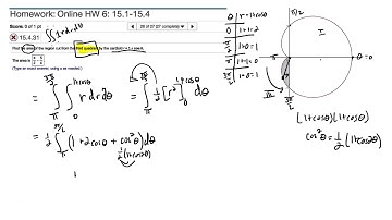 Double Integration in Polar: Example 3