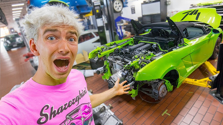 GRACE SHARER DESTROYED THE LAMBORGHINI SHARERGHINI (THIS IS BAD!!)