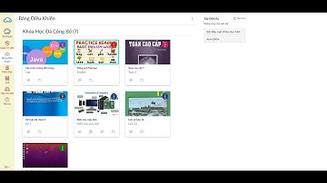 Canvas LMS Hướng dẫn đăng nhập và tạo khóa học mới và Copy nội dung của khóa học