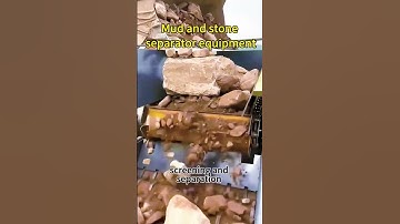 #Mud and Stone Separator #Soil and Stone Screening Machine #Roller Sieve #Mud and Stone Separator