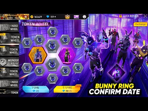 Free Fire: Check the Bunny Ring event dates and upcoming event updates
