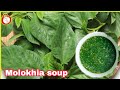 How to cook molokhia soup|| Egyptian soup || Kanamit Gid🍽